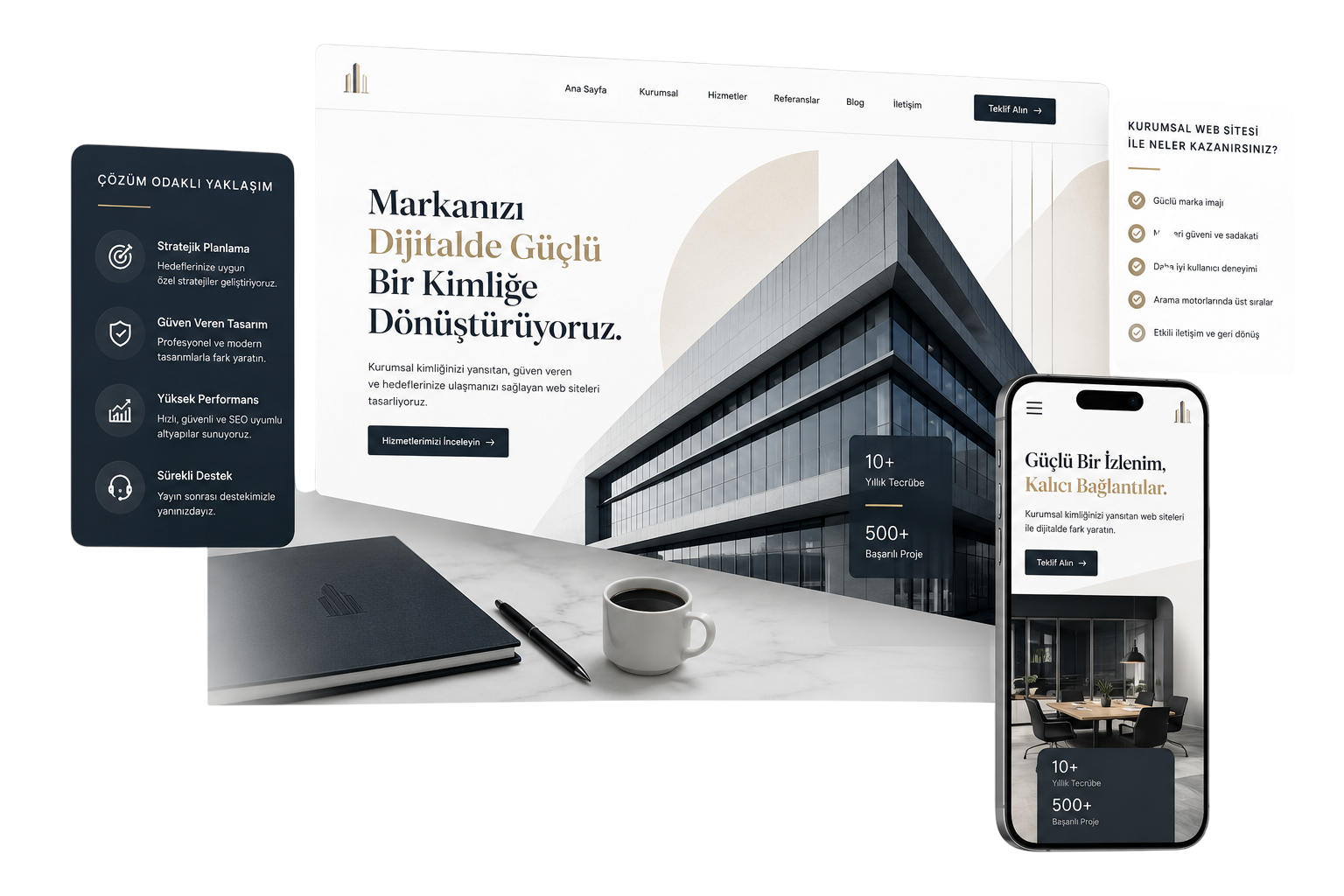 Kurumsal web sitesi örneği